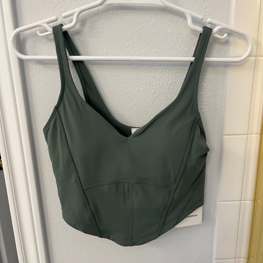 Lululemon Align Cropped Corset Top
